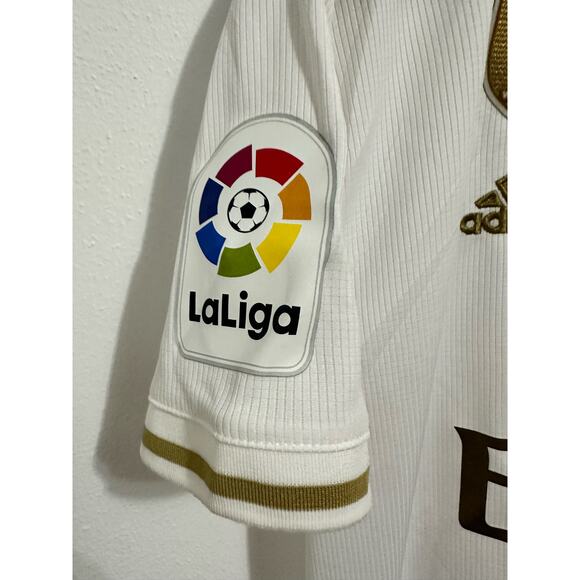 REAL MADRID 2019 2020 HOME FOOTBALL SHIRT SOCCER JERSEY ADIDAS DW4433 Sz S men - Picture 2 of 8